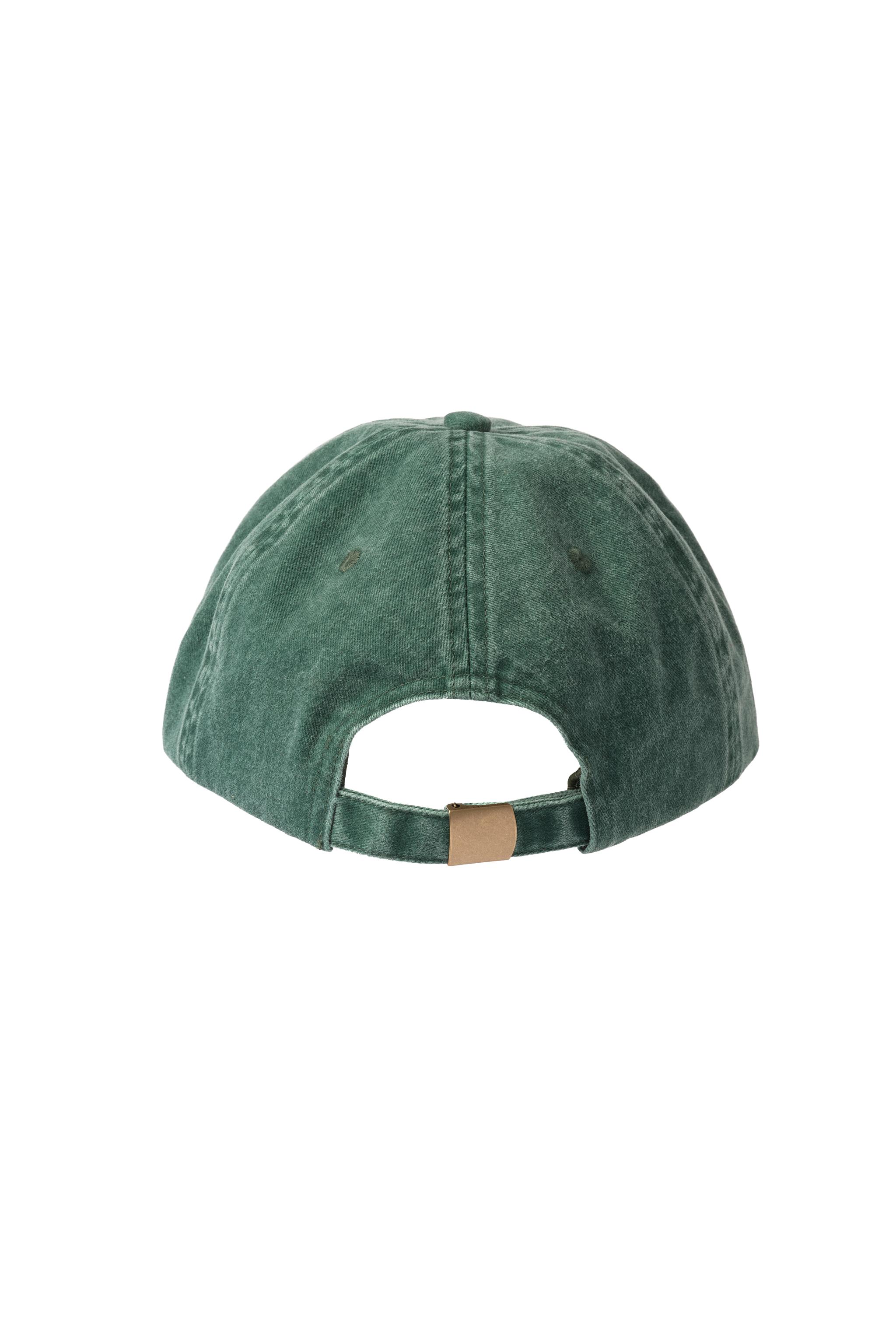 EMBROIDERED LOGO WASHED CAP